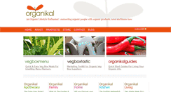Desktop Screenshot of organikal.com